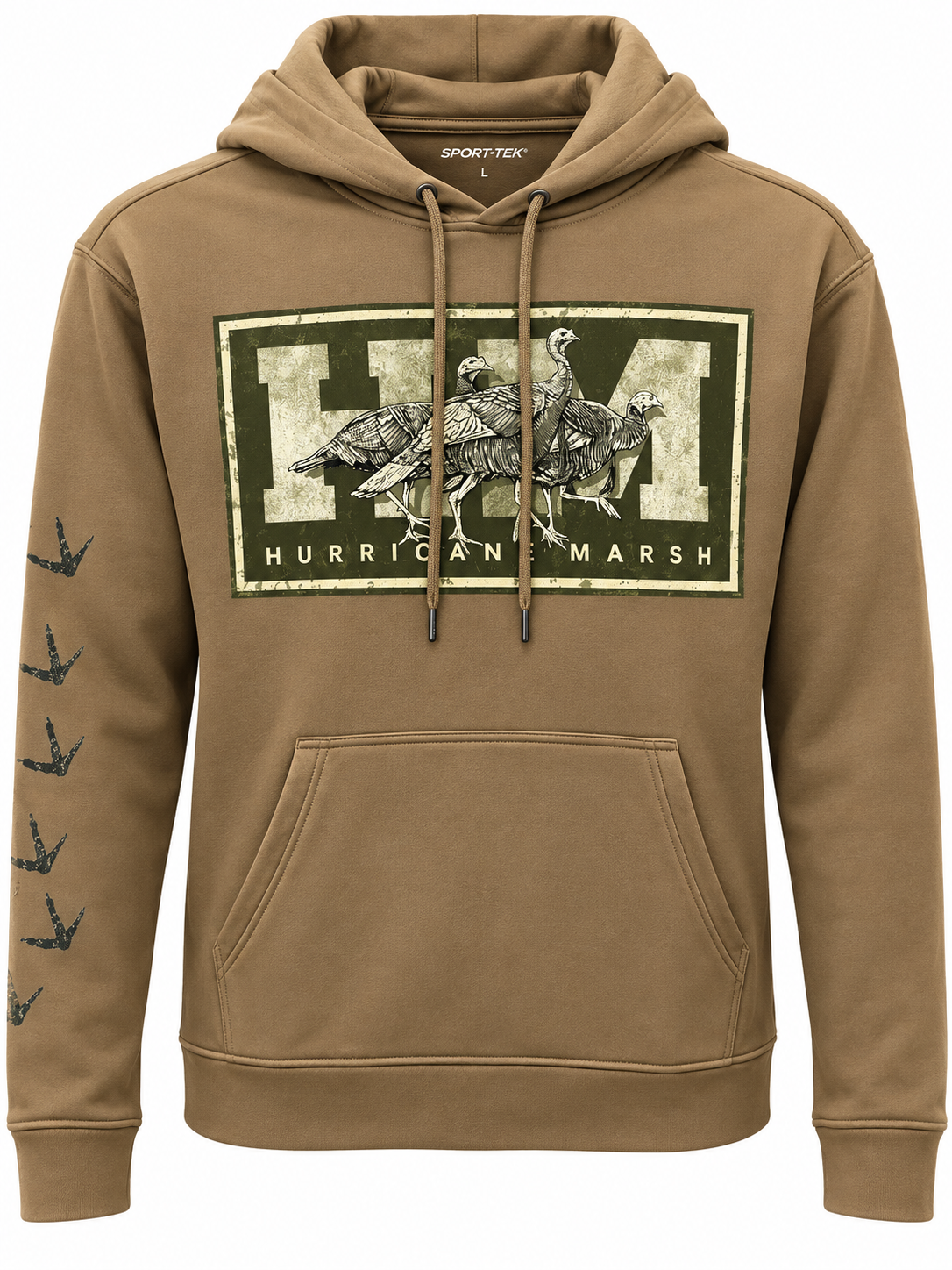 Hurricane Marsh - Tres Pavos Performance Hoodie