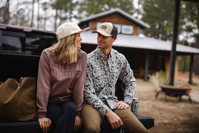 Local Boy - Camo Button Up -DOG & MOON CAMO
