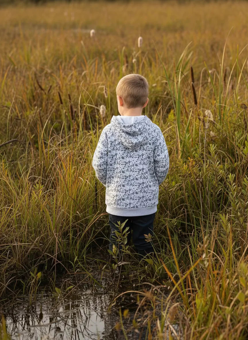 Speckle Bellies - Youth Vein Performance Hoodie