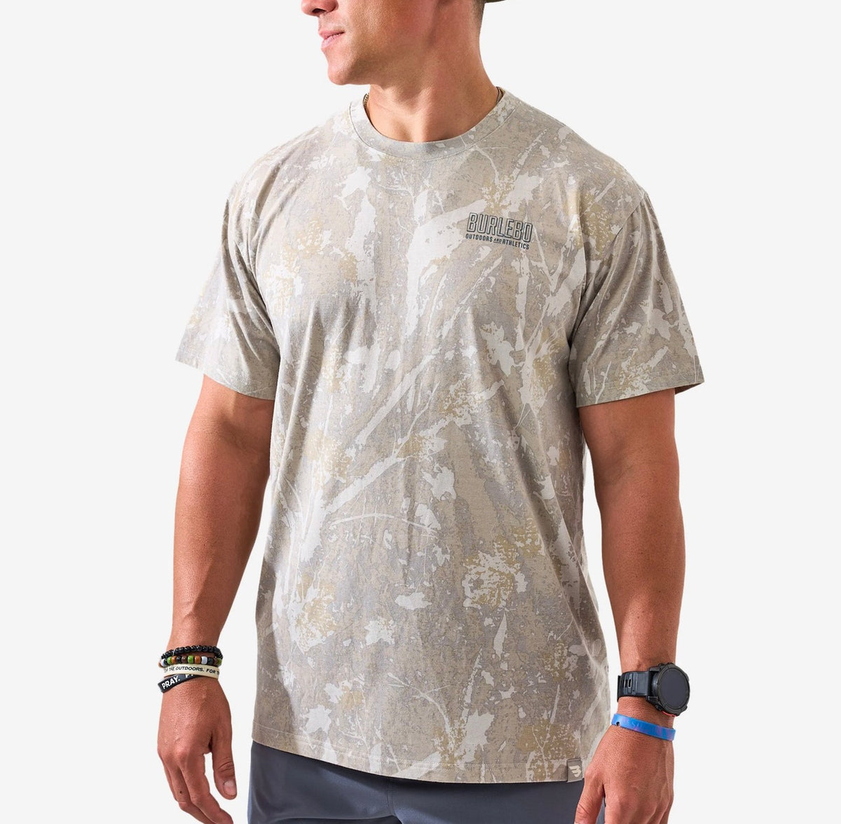 BURLEBO Vintage Washed Graphic Tee - Up & At Em
