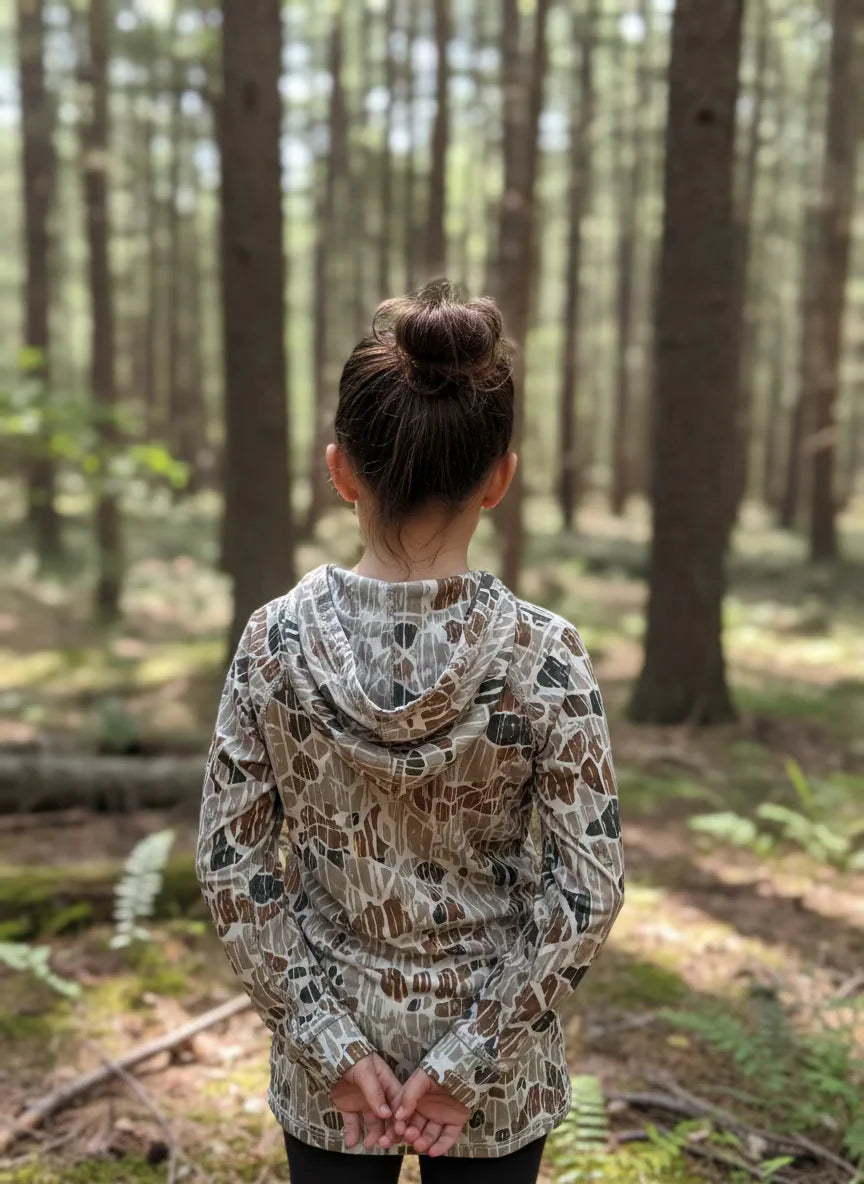 Speckle Bellies - Youth Vein Performance Hoodie