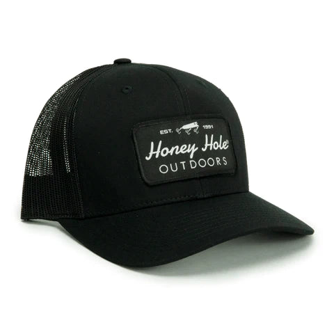 Honey Hole Caps - OG Rec Black