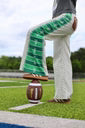 Game Day Contrast Wide Leg Denim