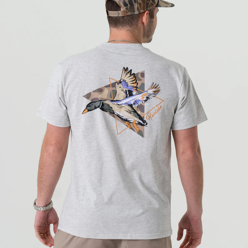 Burlebo - SS - Pintail Triangle Duck - Heather Ash Grey