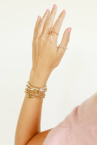 Petite Mom Charm Bracelet