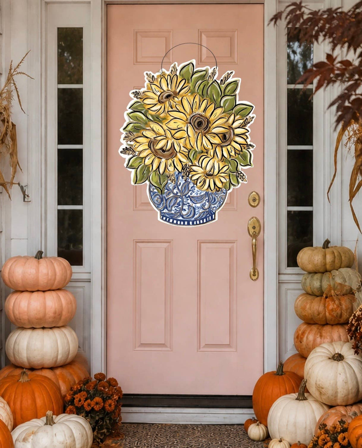 Chinoiserie sunflowers 