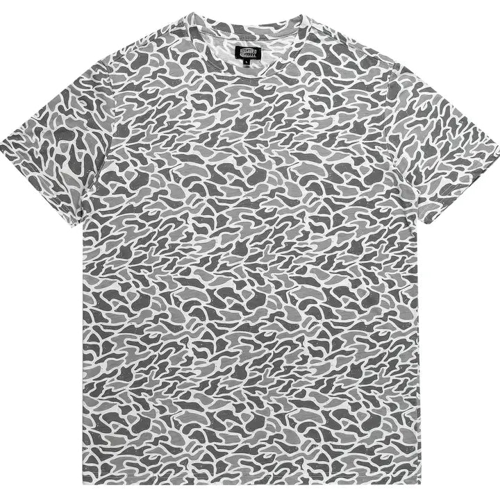 Riverbed Threads White Camo Short Sleeve - Blank
