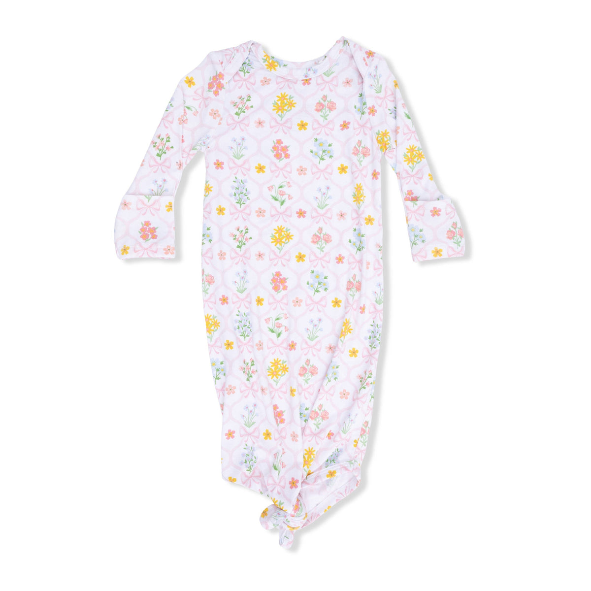 Spring Blooms Bow Trellis - Knotted Gown