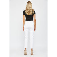 MID-RISE ANKLE STRAIGHT