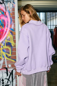 TEACH Reversible 'TEACH/INSPIRE' Mock-Neck Sweatshirt