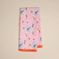 Waffle Tea Towel–It's Mahj Time