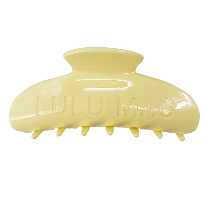 LULU MAC HAIR CLIPS -Light Yellow