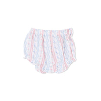 Tulip Stripe - Scallop Back Top with Bloomer
