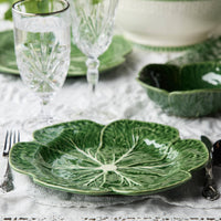 Le Jardin Cabbage 3-D Dinner Plate 11in