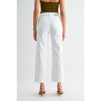 HIGH-RISE STRAIGHT TUMMY TUCK ANKLE LOOSE FIT