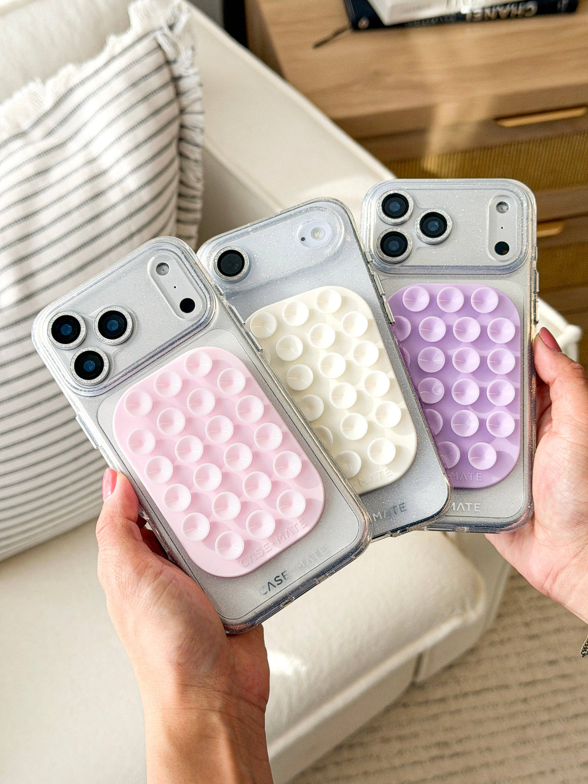 Case-Mate Double-Sided Suction Phone Mounts