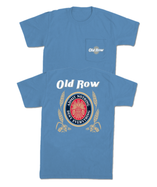 Old Row - Old Row Retro Can Pocket Tee- Blue