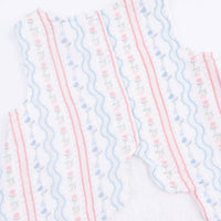 Tulip Stripe - Scallop Back Top with Bloomer