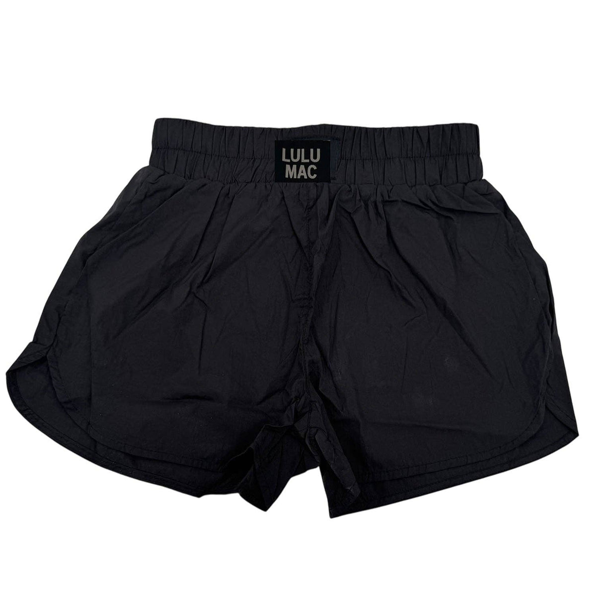 LULU MAC SHORT BLACK KIDS SOLID SHORT