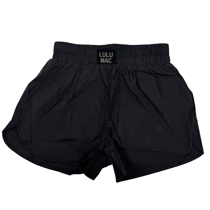 LULU MAC SHORT BLACK KIDS SOLID SHORT