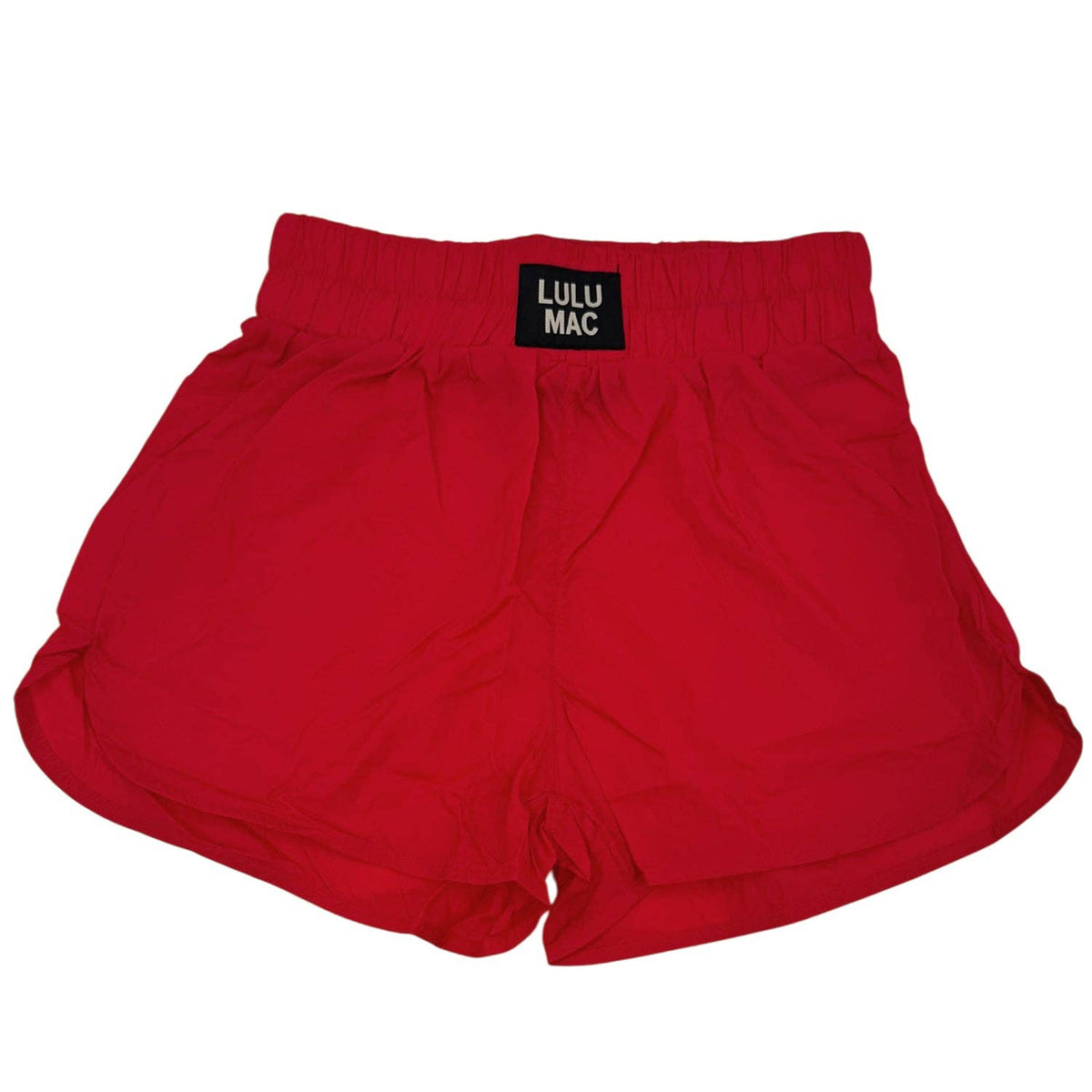 LULU MAC SHORT RED KIDS SHORTS
