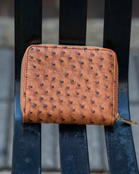 Caroline Hill Blakely Wallet Saddle EO