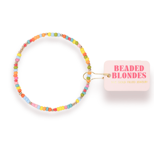 Snowcone Sprinkle Bracelet