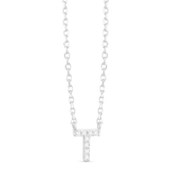 Amanda Blu CZ Initial Necklaces | 18 Letters