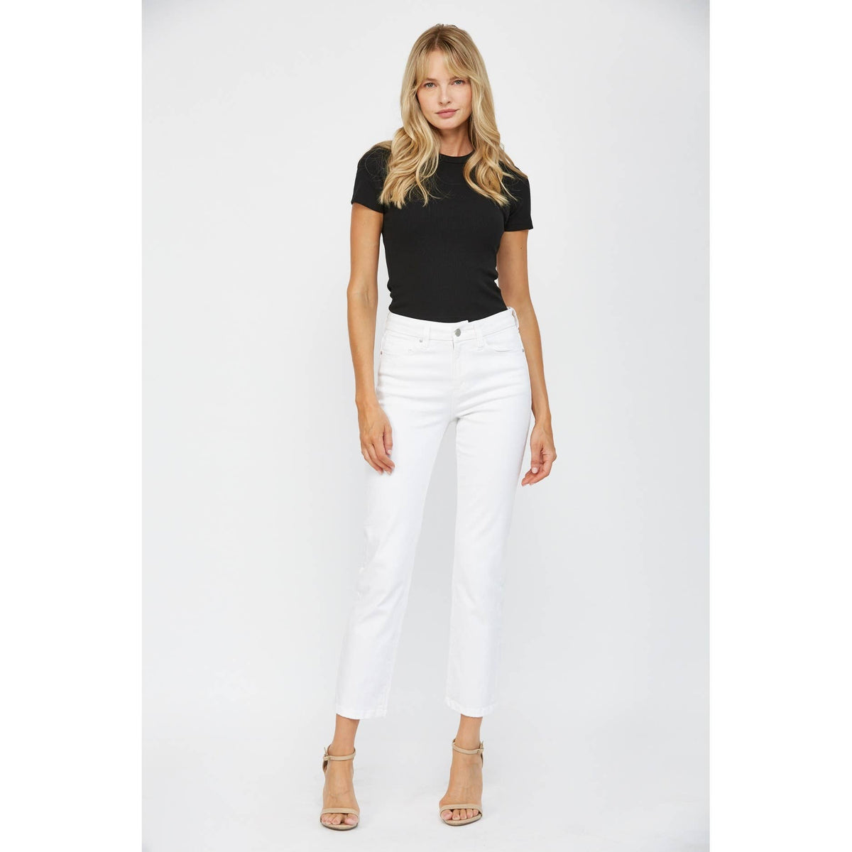 MID-RISE ANKLE STRAIGHT