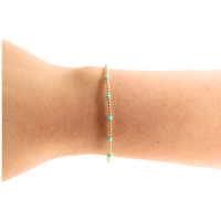 Petite Turquoise Dainty Poppi Bracelet