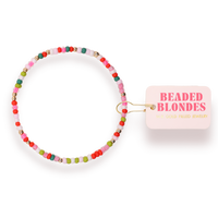 Candy Cane Lane Sprinkle Bracelet