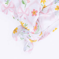 Spring Blooms Bow Trellis - Knotted Gown