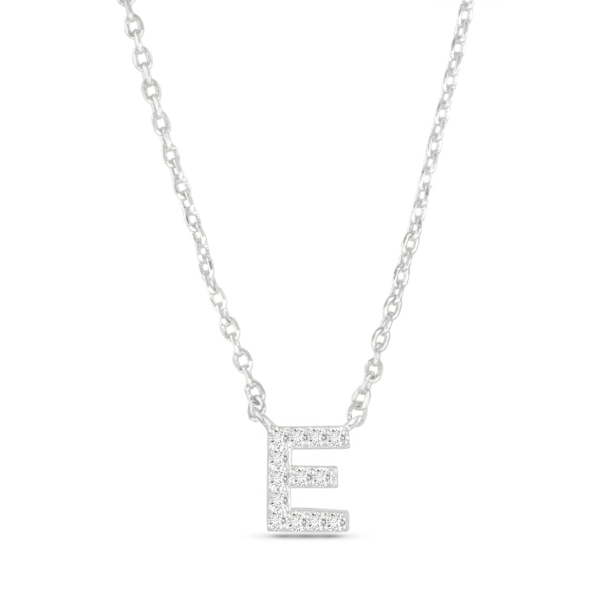 Amanda Blu CZ Initial Necklaces | 18 Letters