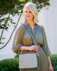 Caroline Hill Ariana Crossbody Black Pearl DQ