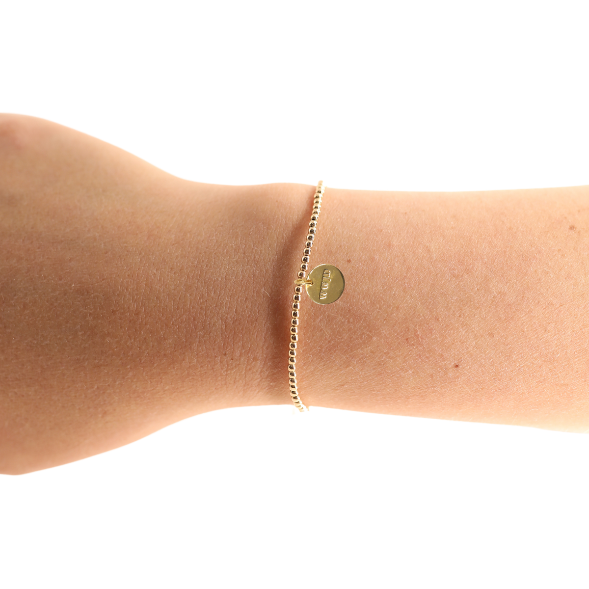 WWJD Charm Bracelet on Gold