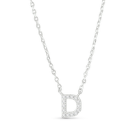 Amanda Blu CZ Initial Necklaces | 18 Letters