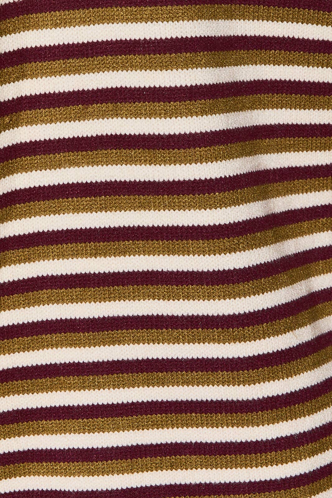 MOCK NECK STRIPE SWEATSHIRTS TOP