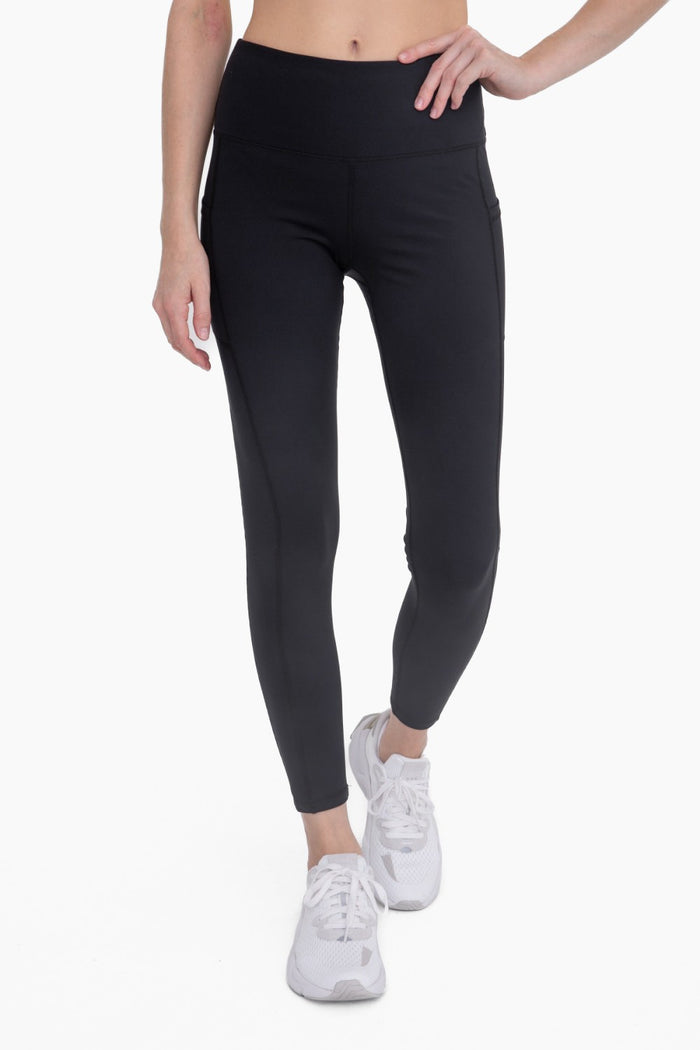 Brushed Interior High-Waisted Leggings on