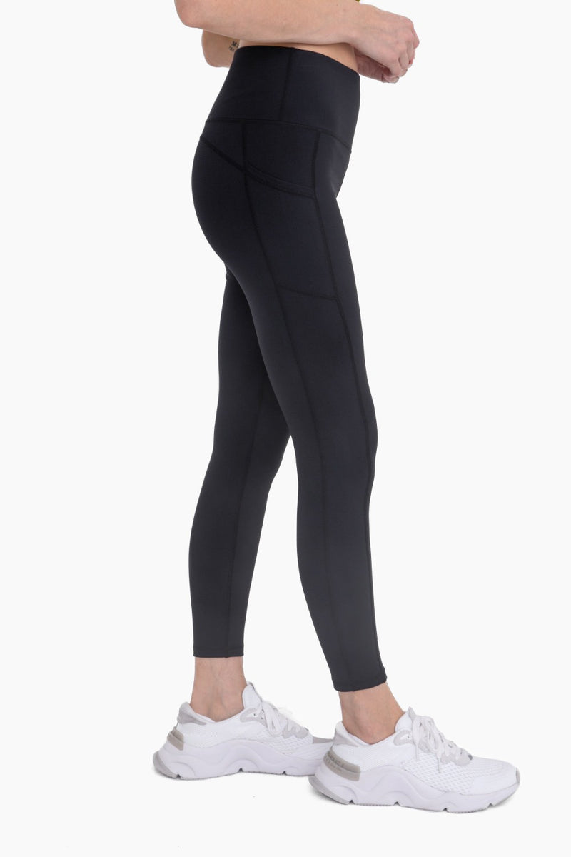 Brushed Interior High-Waisted Leggings on