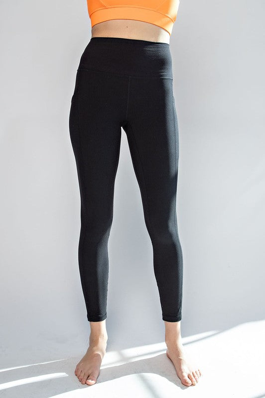 BUTTER YOGA PANTS WITH SIDE POCKETS