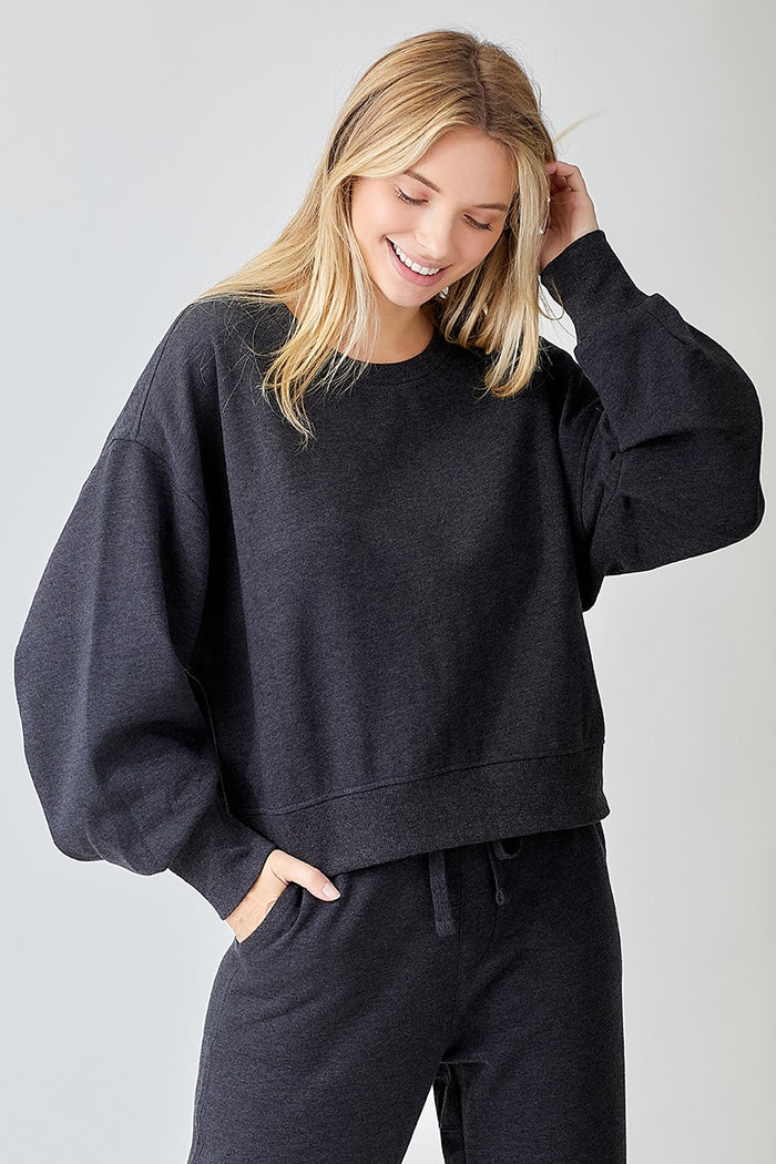 ULTRA SOFT KNIT LOUNGE SHIRT