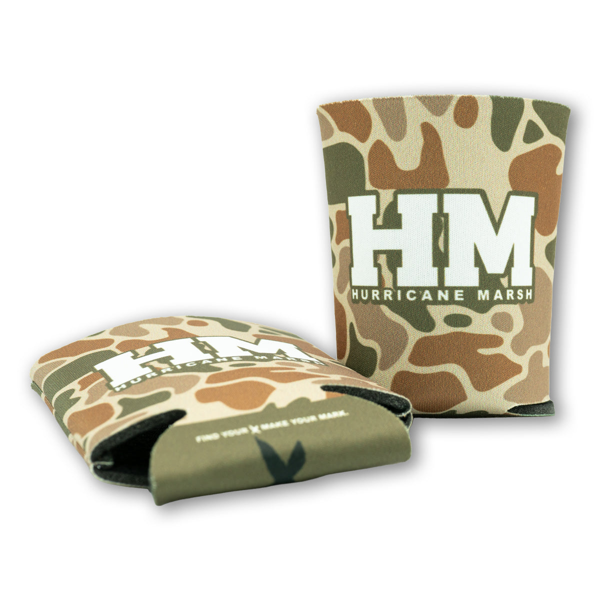 Hurricane Marsh - Koozie - Grassland Camo