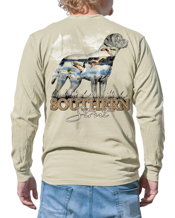 Southern Strut-Lab Silhouette - Southern Strut Long Sleeve Tee