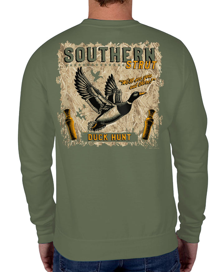 Southern Strut-Duck Hunt Label - Southern Strut Long Sleeve Tee