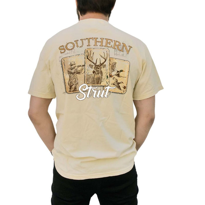 Southern Strut-THREE OF A KIND - Vintage Sportsman Tee