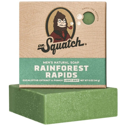 Dr. Squatch - Bar Soap- Rainforest Rapids Bar Soap