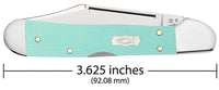Case Knives - Religious Smooth Seafoam Green G-10 Mini CopperLock®