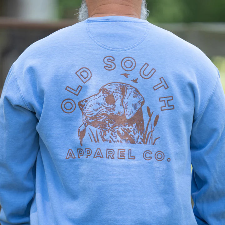 Old South-Bird Hunting Dog - Crewneck Sweatshirt