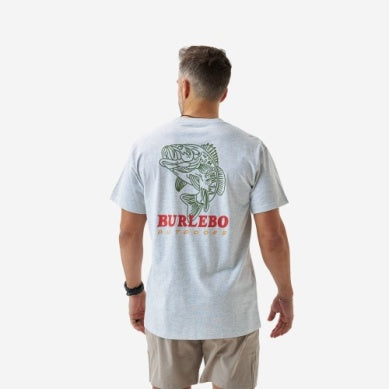 Burlebo-SS -FISH WILD - HEATHER ASH GREY