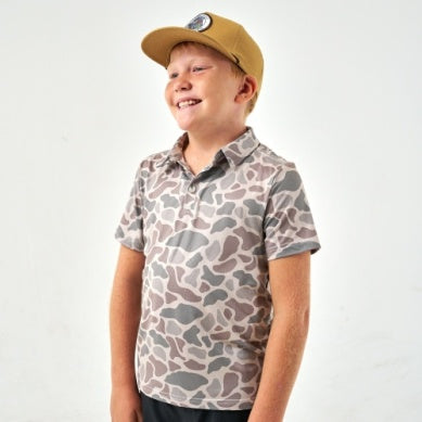 Burlebo-Youth Polo - Deer Camo